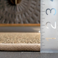 Natural sea grass straw floor area rug